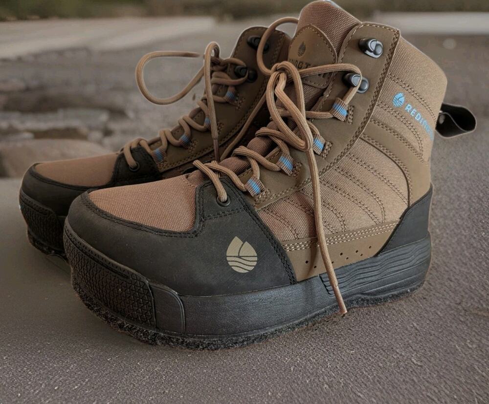 Redington Fly Fishing Wading Boots Felt Sole Women's Size US 8 UK 6 EU 39 EUC